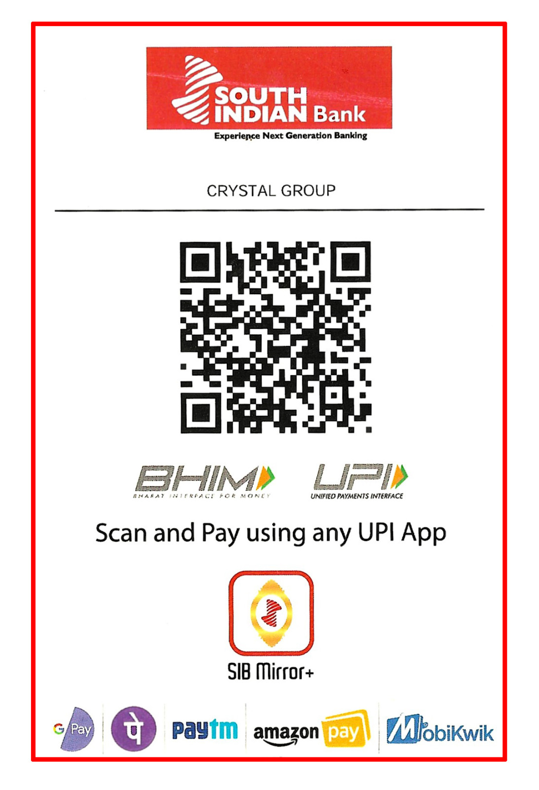 Check In Form QR Code